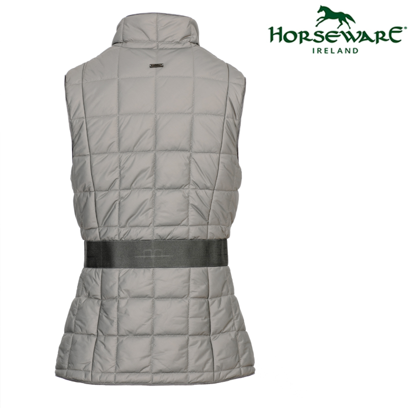 Horseware Insula Quilted Vest - Grey-3